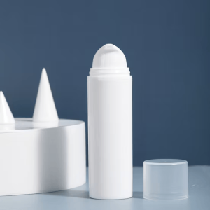 sn airless milky with transparent cap