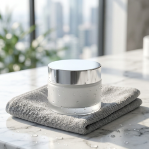 Silver Frosted Jar - 50ML