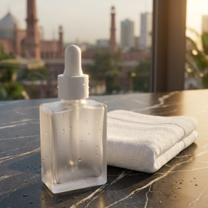 Square Frosted Serum Bottle - 30ML
