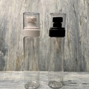 Umbrella Lotion Pump With - 100ML Transparent Bottles