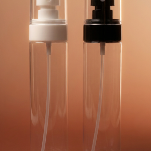 Umbrella Spray Pump With - 100ML Transparent Bottles