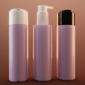 Colored Bottle With Imported Pump & Caps - 200ML