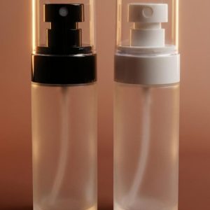 Umbrella Spray Pump With - 50Ml Frosted Bottles